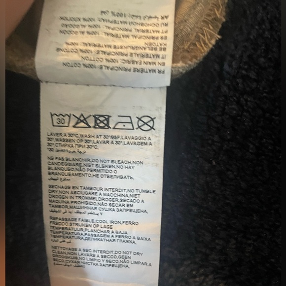 Jennyfer beige pants, thick structured material. Worn once - Picture 2 of 5